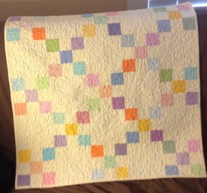 Irish chain baby quilts